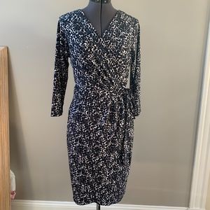 H&M faux wrap dress